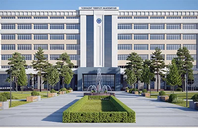 Tashkent State Medical University campus building in Uzbekistan offering 6-year MBBS program